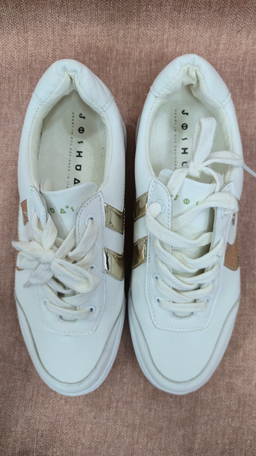 조슈아 일회착 250mm- 키높이 천연소가죽 리버티 플랫폼 스니커즈 상품이미지2