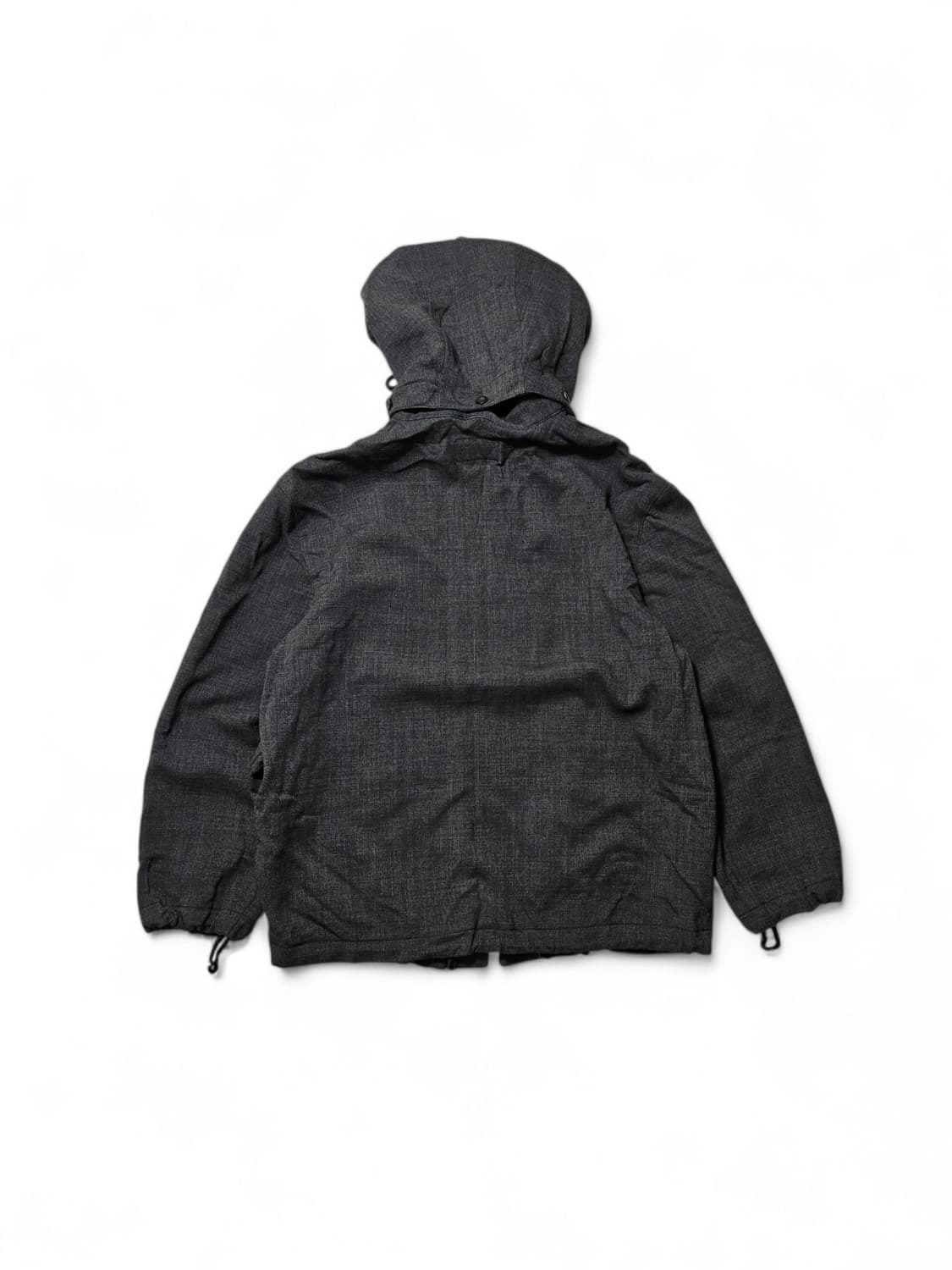 90s 알마니 진스 후드 자켓 2in1 M 40 armani jeans 상품이미지4