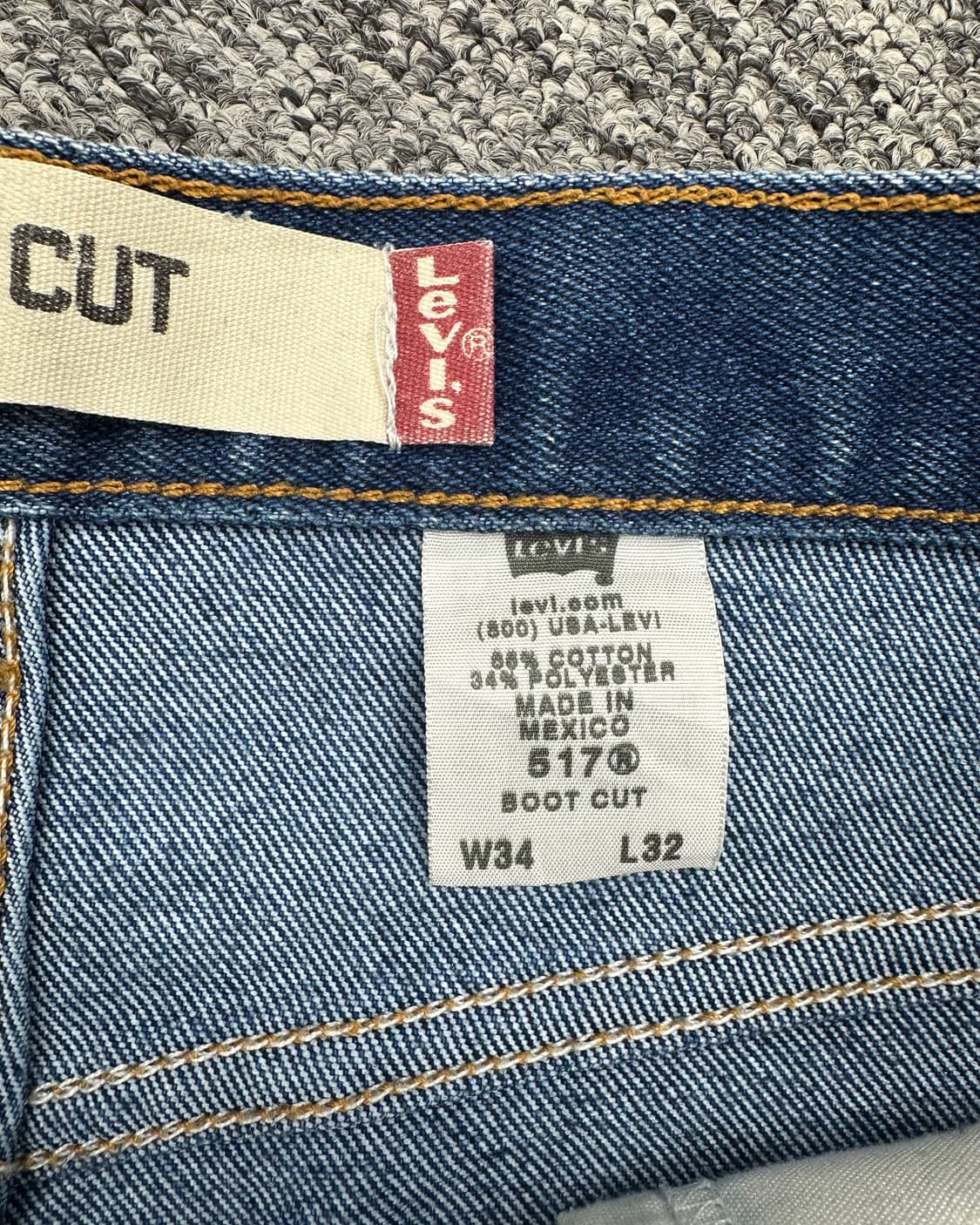 (허단42)00'S 리바이스 517 부츠컷-M1809 상품이미지4