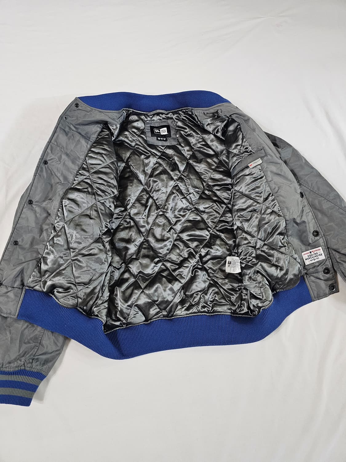 [100,L] 뉴에라 LA 다저스 야구 점퍼 바시티 스타디움 패딩 자켓 상품이미지5