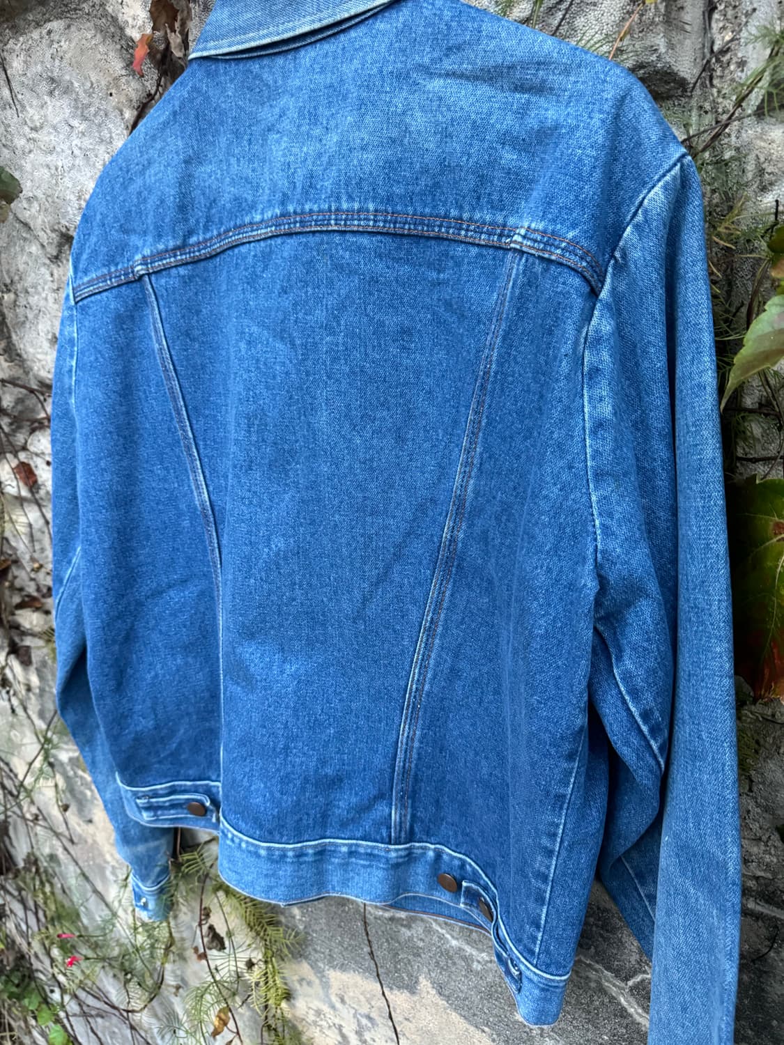 70s~80s wrangler 랭글러 74126nv 데님 트러커 자켓 상품이미지5