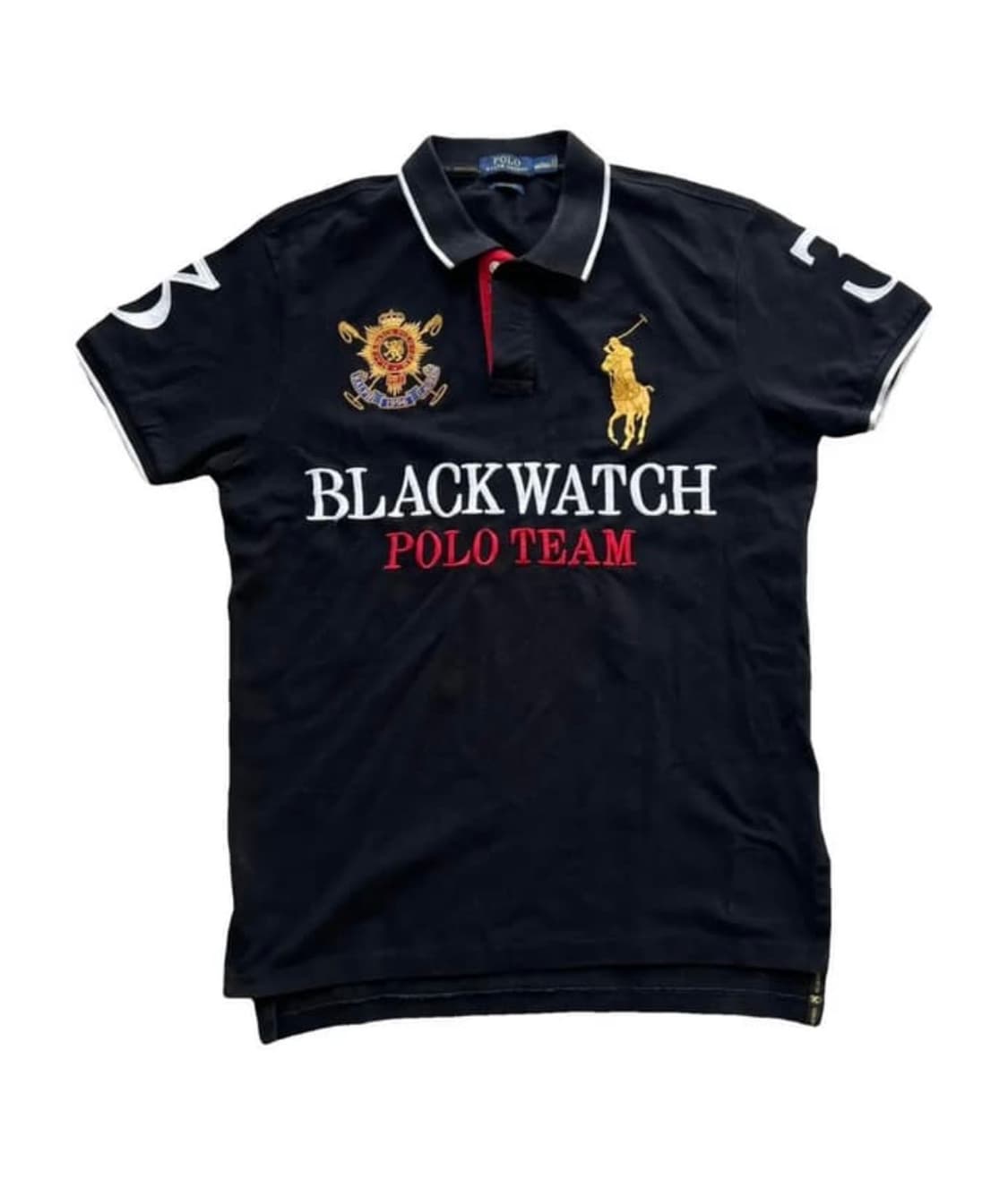 폴로 랄프로렌 치프키프 블랙와치 반팔카라티 상품이미지1