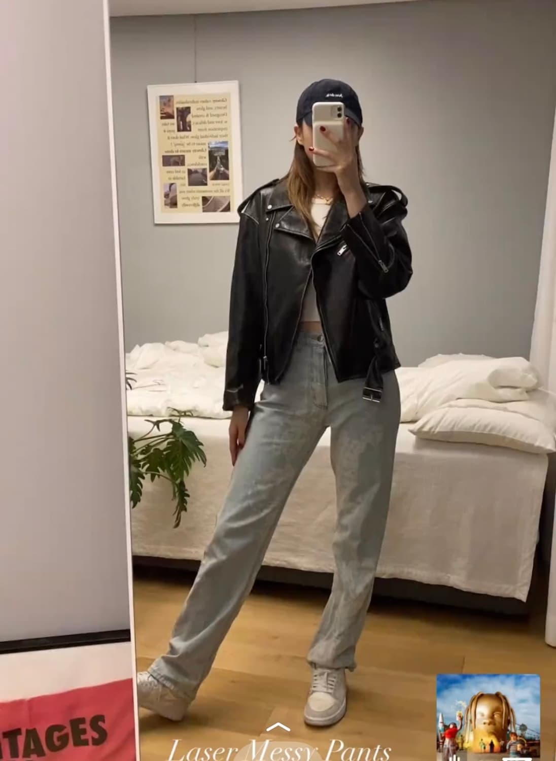 글로니 무비 스타 😎⭐️ 진 청바지 M 상품이미지3
