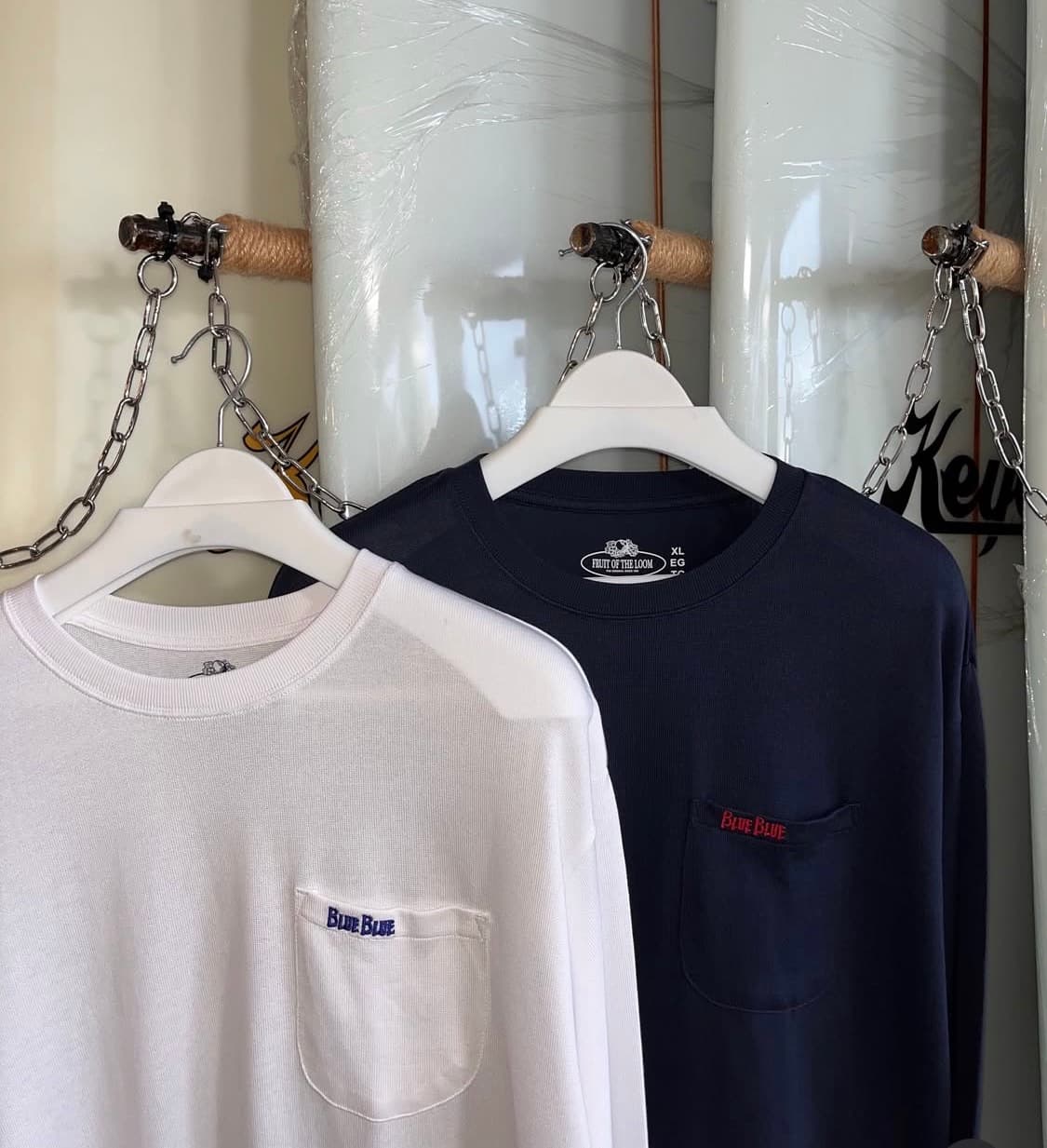 Blueblue x Fruit of the Loom 블루블루 L/S 상품이미지6