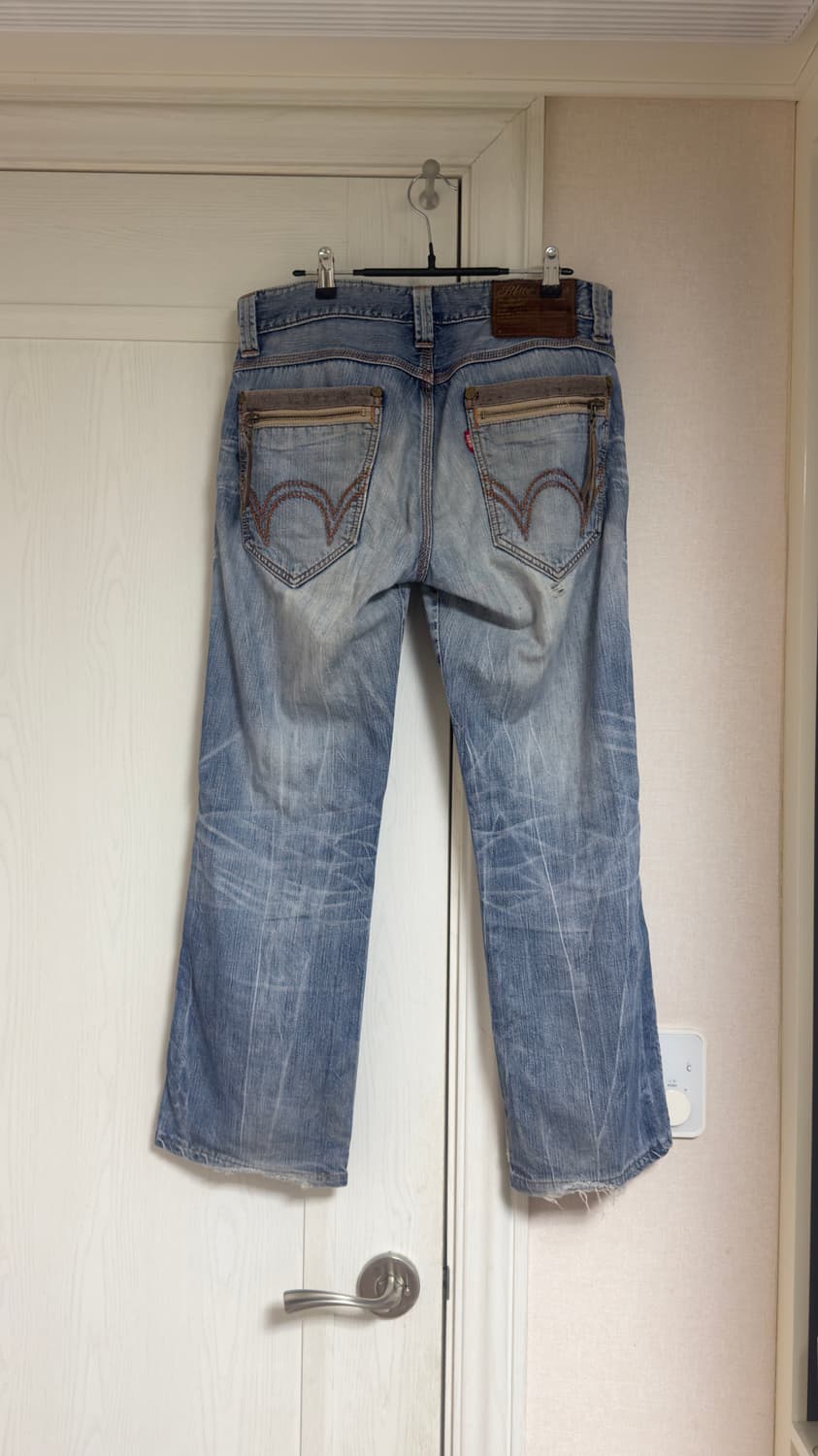 에드윈 블루트립 503 로우라이즈 팬츠 상품이미지3