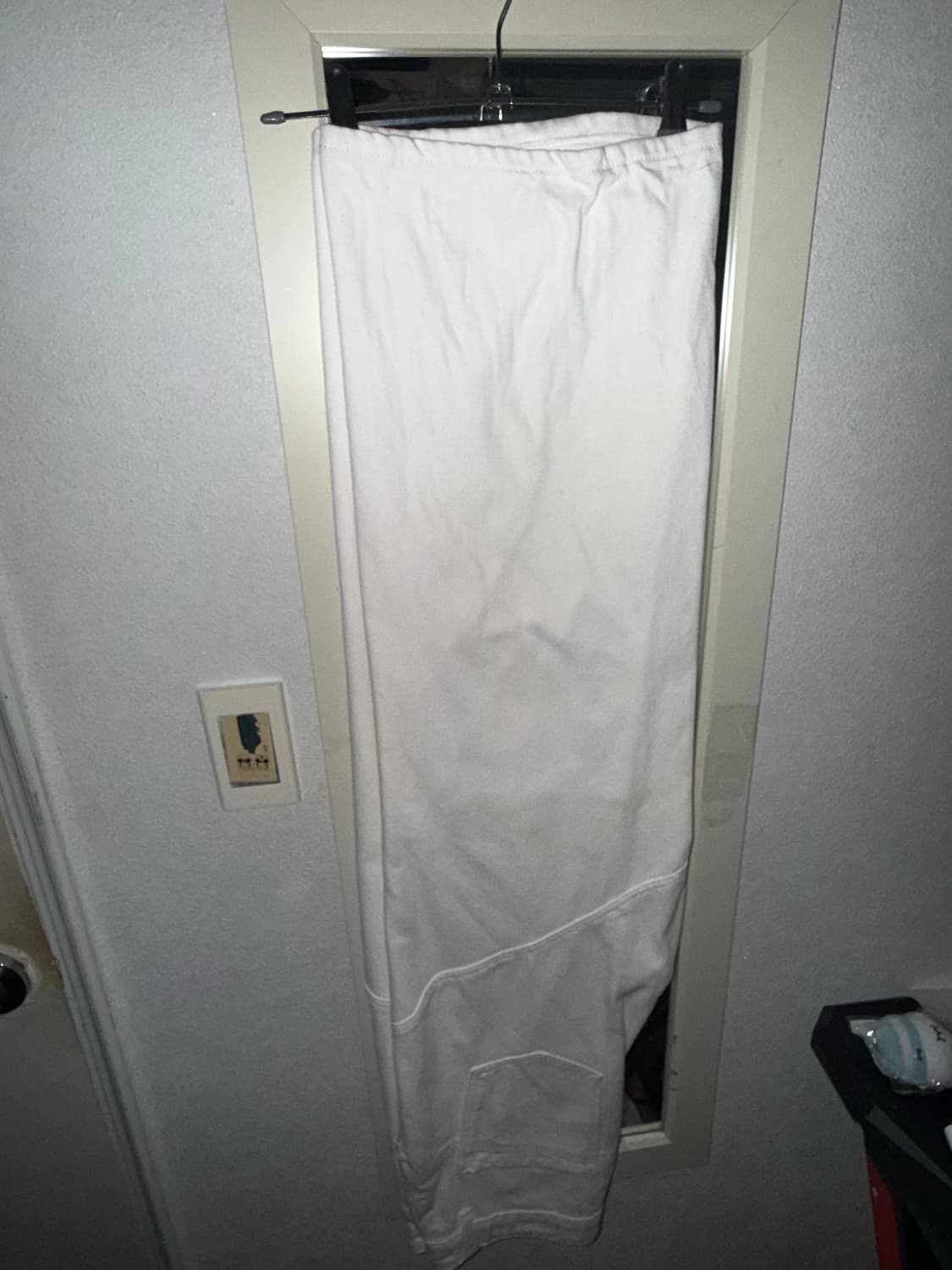 화이트 데님팬츠 상품이미지3