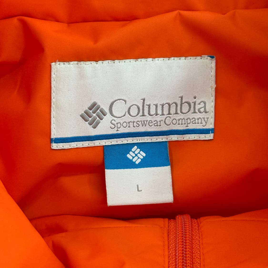 빈티지 콜럼비아 바람막이 오런지 상품이미지8