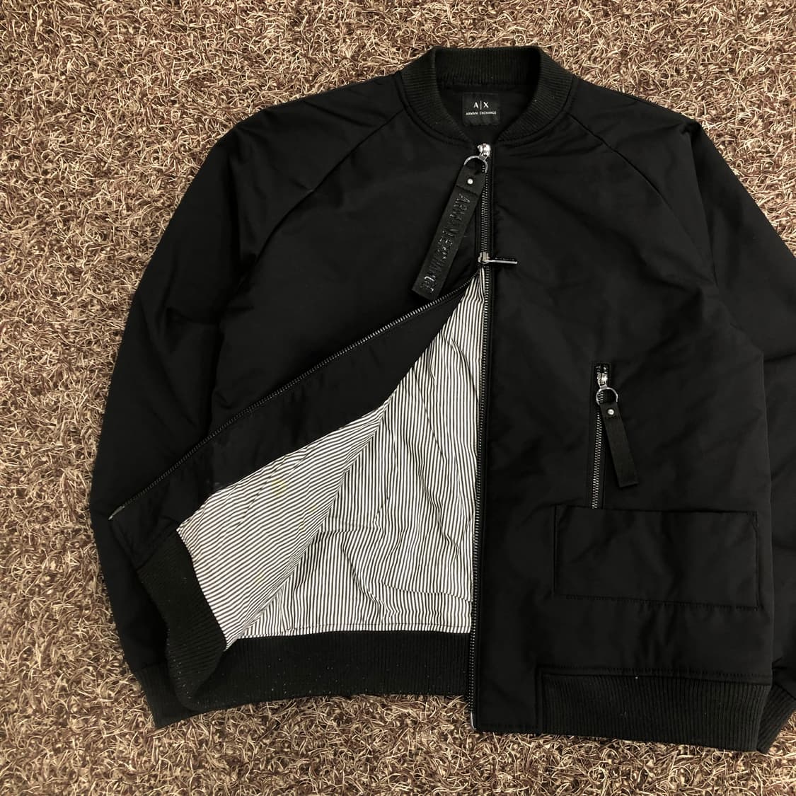 아르마니 익스체인지 투웨이 봄버 자켓 상품이미지2