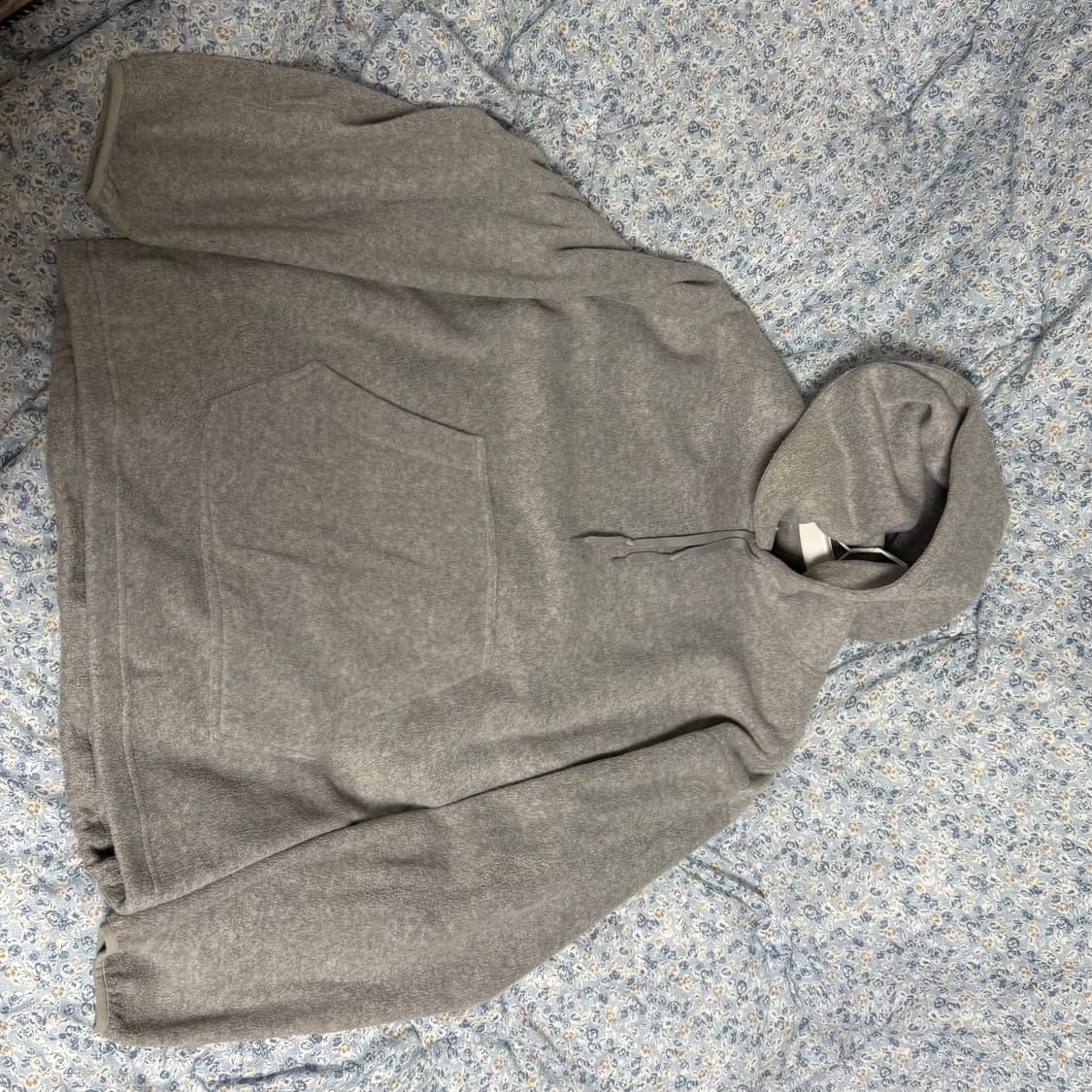 토마스모어 플리스 후드 그레이 M 상품이미지3