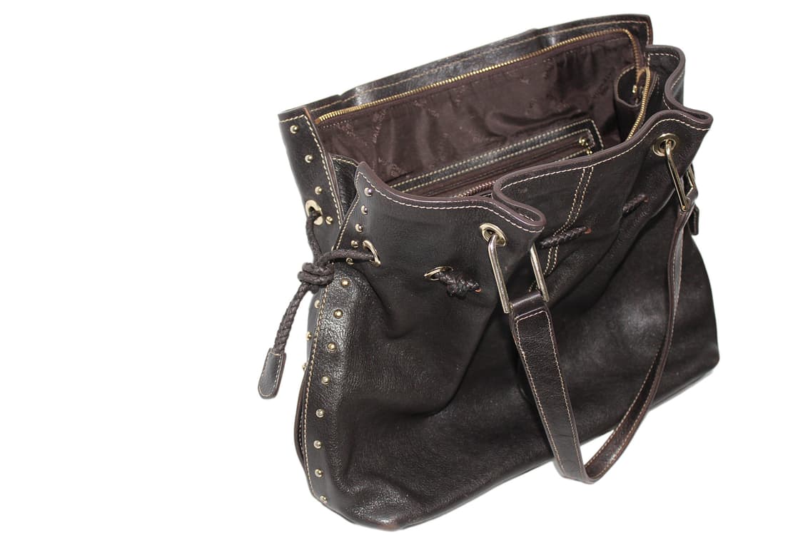 2000s 발렌시아가 토트백 브라운 상품이미지8