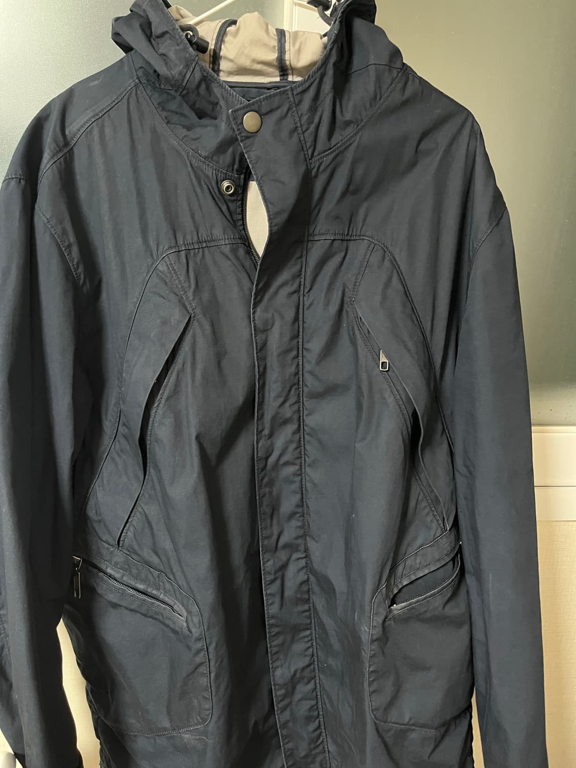 Gap 재팬 빈티지 유틸리티 후드 필드 자켓 xl 네이비 상품이미지1