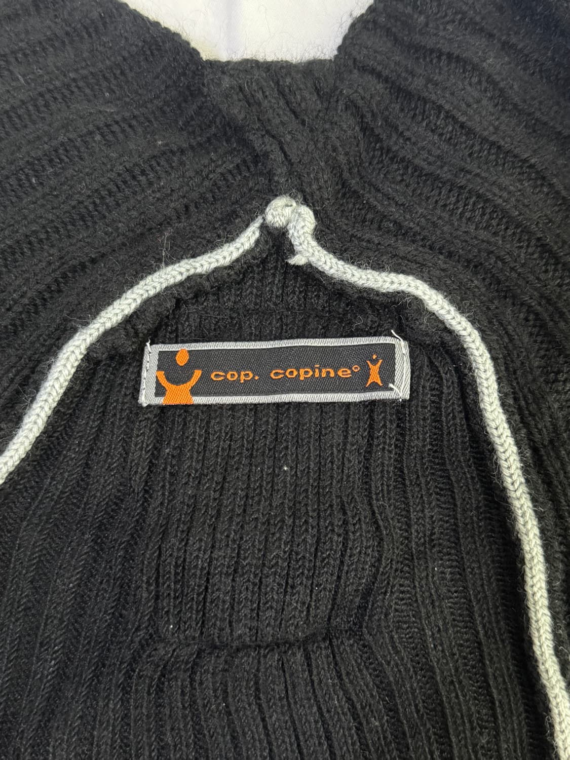 Cop copine 테크니컬 니트 베스트 y2k 상품이미지9