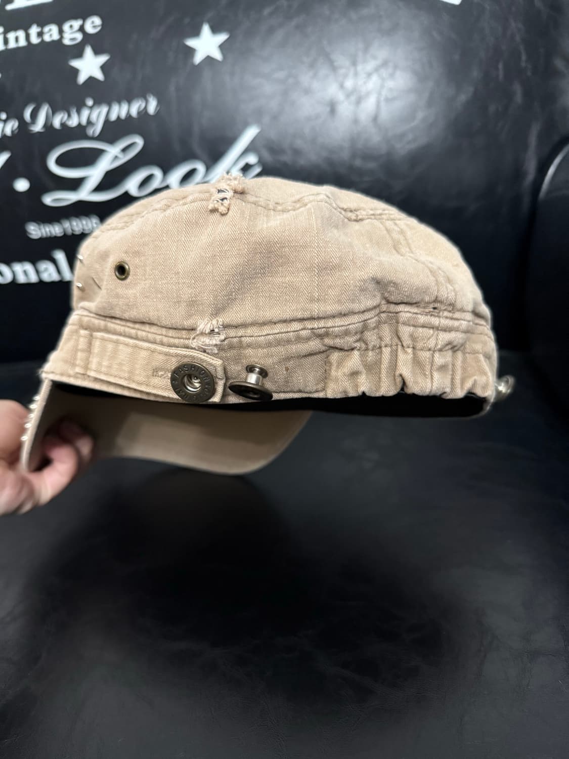 00s stud damaged cap 상품이미지4