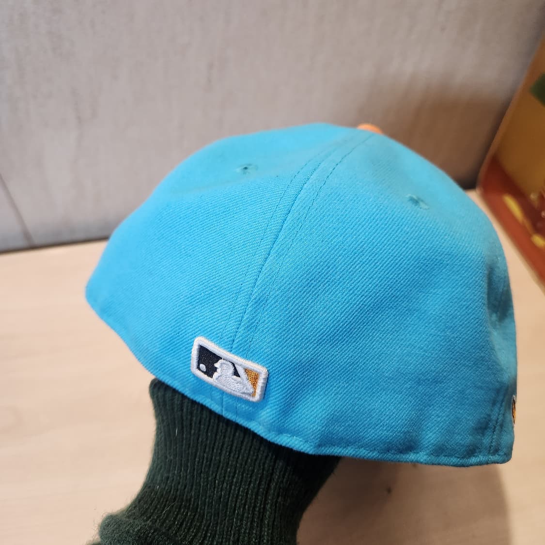 New Era 59FIFTY 샌프란시스코 자이언츠 캡 🧢 그레이×옐로우 상품이미지3