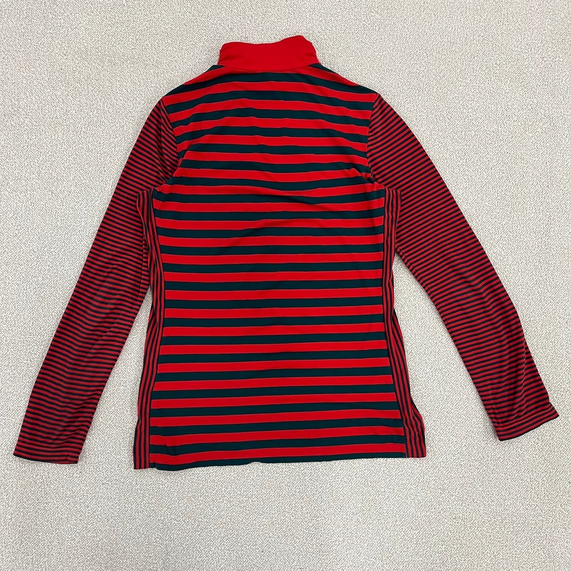 [95] 루이까스텔 골프 여성 스트라이프 터틀넥 긴팔 티셔츠 0107M1 상품이미지5
