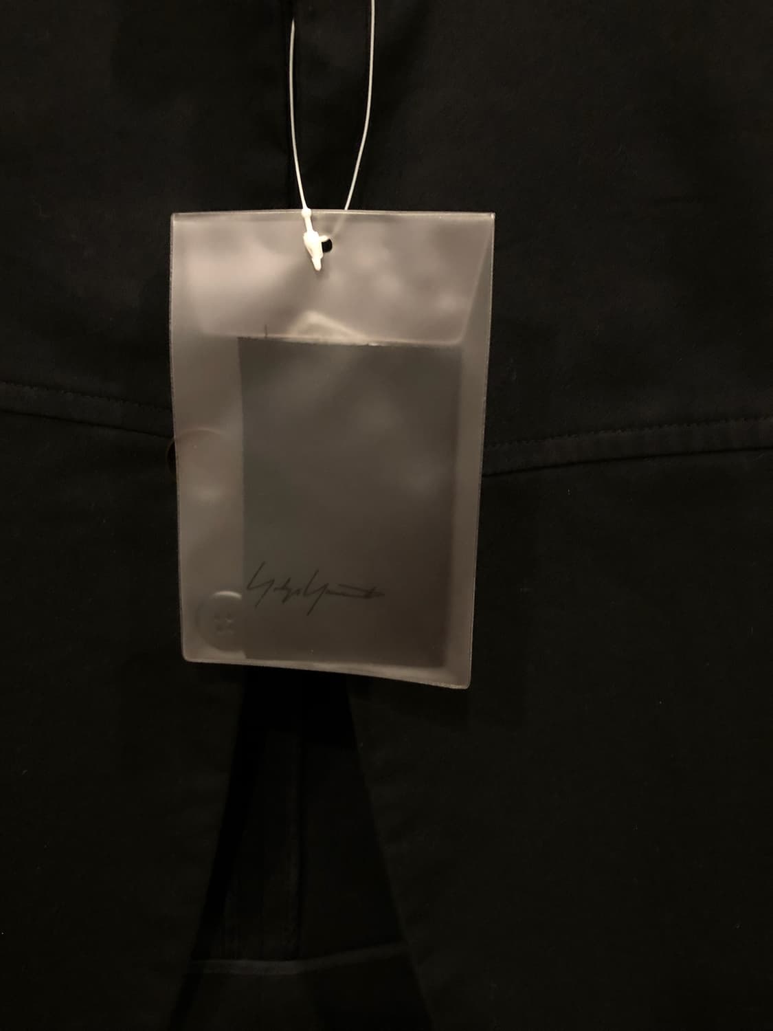 요지야마모토 뿌르옴므 넥 스트랩 버튼 자켓 상품이미지3