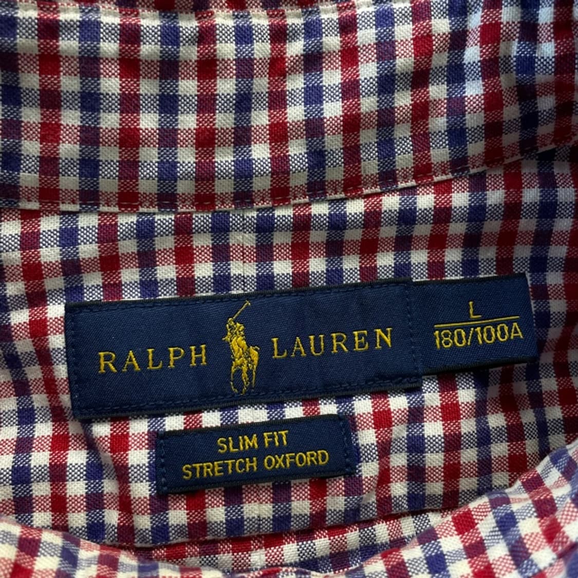 100 폴로 신형 체크셔츠  상품이미지3