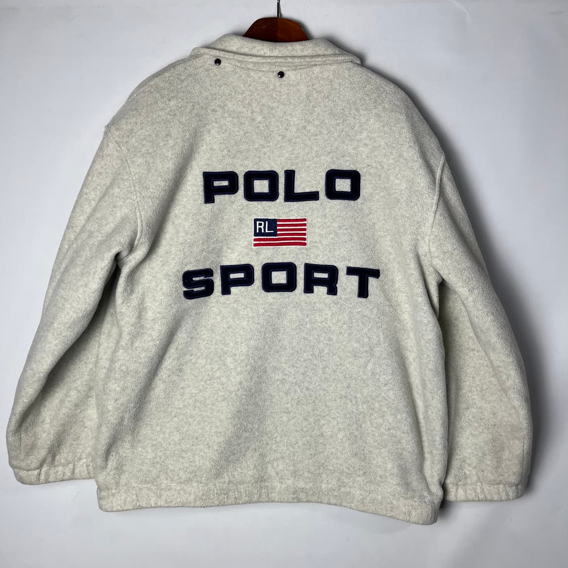 [Polo Sports] 폴로스포츠 로고자수 플리스집업 상품이미지2