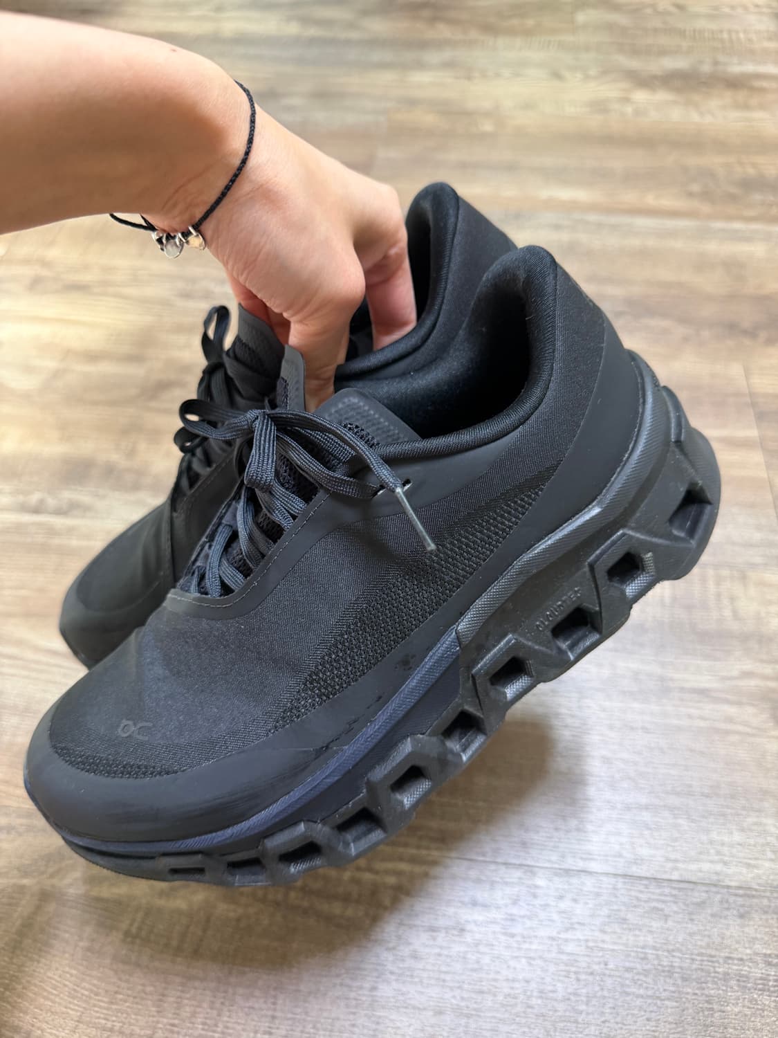 (W) 온 러닝 x 포스트 아카이브 팩션 (파프) 클라우드몬스터 2 블랙 상품이미지6