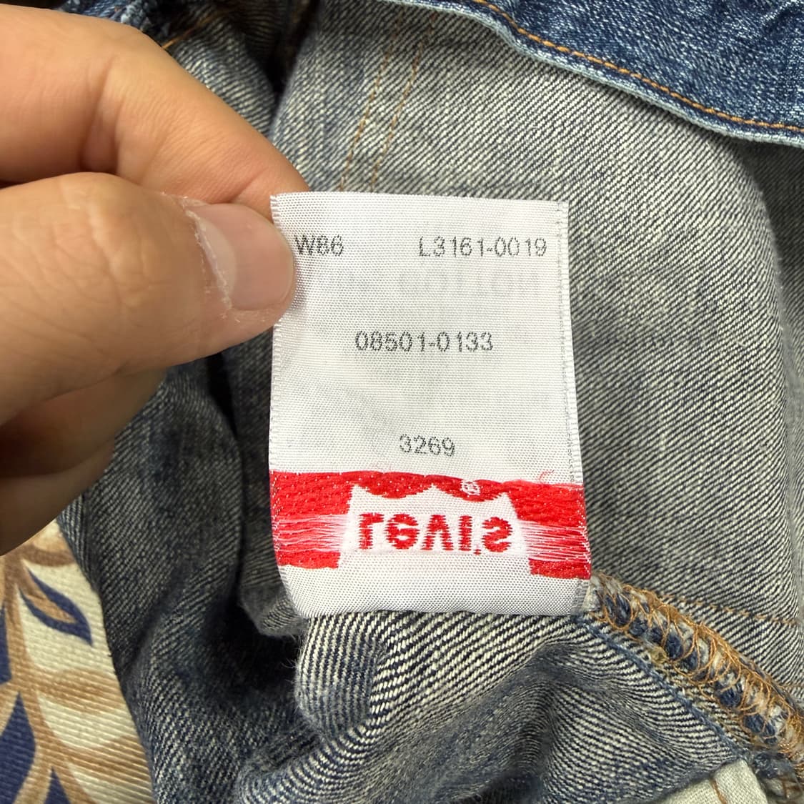 (32)리바이스 Levis 08501 데님팬츠 상품이미지7