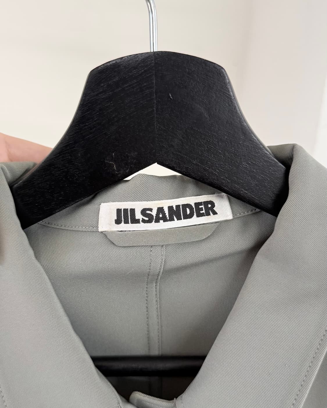 질 샌더 세이지 그린 체스트 패치 포켓 셔츠 상품이미지7