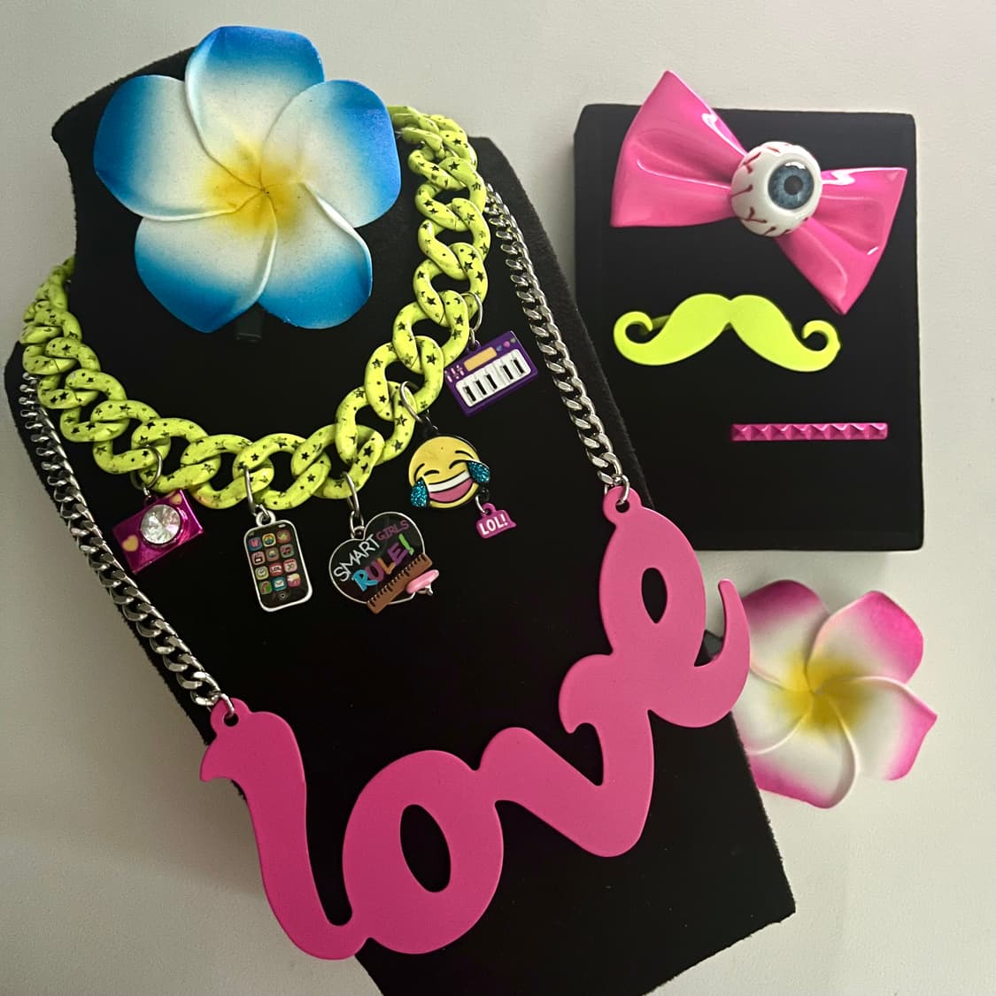 빈티지 악세서리 목걸이 팔찌 반지 EMO 씬키드 펑크 갸루 상품이미지1