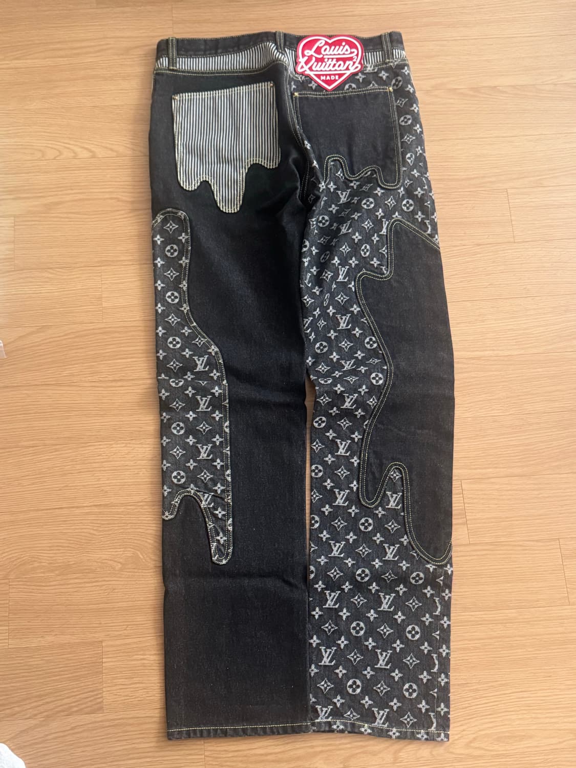 루이비통 x 니고 휴먼메이드 크레이지 데님 팬츠  상품이미지2