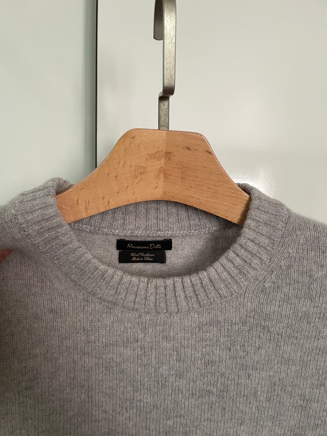 마시모두띠 울 니트 그레이 상품이미지3