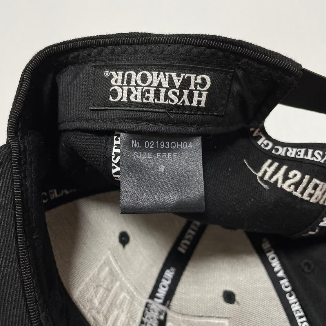 히스테릭글래머 볼캡 상품이미지5