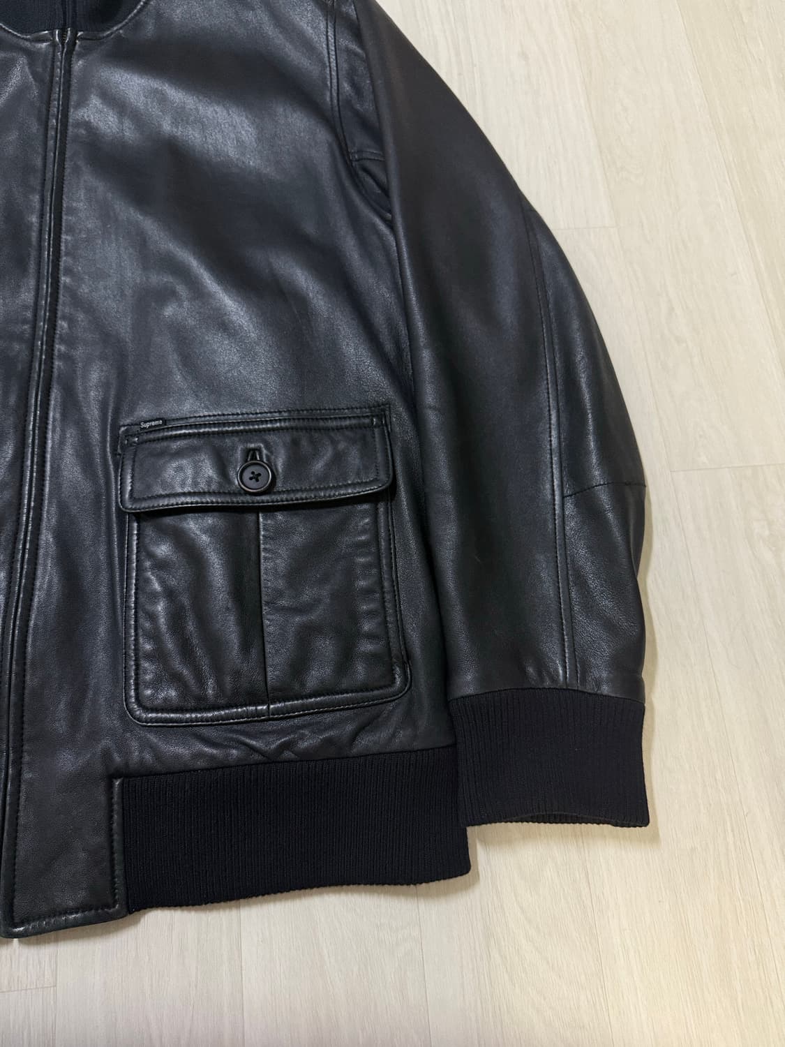 06시즌 슈프림 레더 자켓 상품이미지7