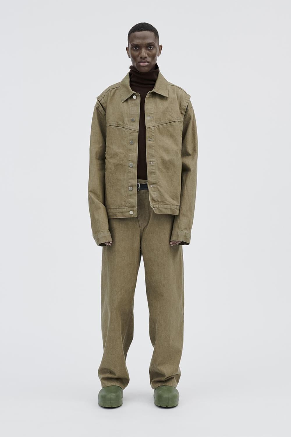 [L] HGBB studio yupik 유픽 데님 셋업 메이플 상품이미지1