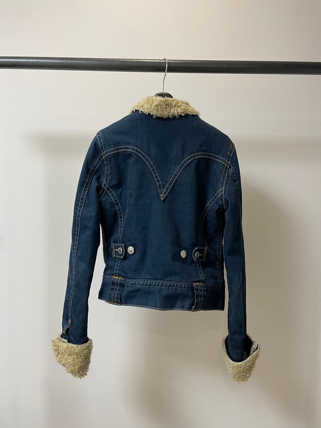 (90) levis 리바이스78372 쉐르파 데님 자켓 상품이미지3