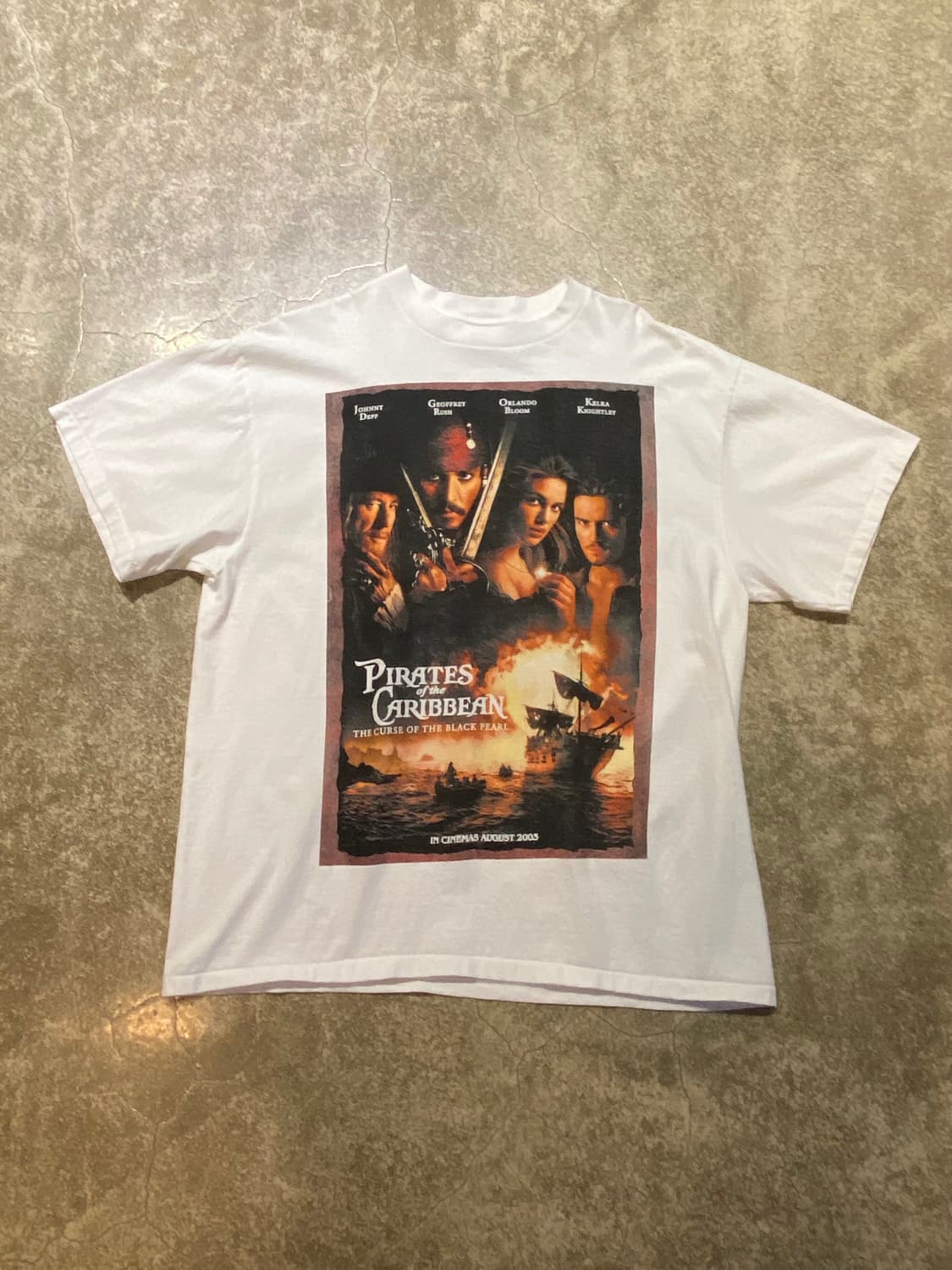 빈티지 캐리비안해적 반팔티 상품이미지1