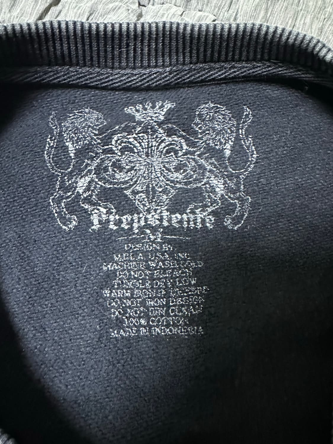 PREPOTENTE 브랜드의 독특한 독수리 프린팅 맨투맨 상품이미지4