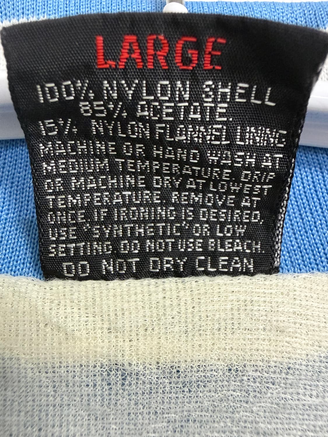 70s ARISTO JAC BY HILTON 블루 윈드 브레이커 자켓 상품이미지4