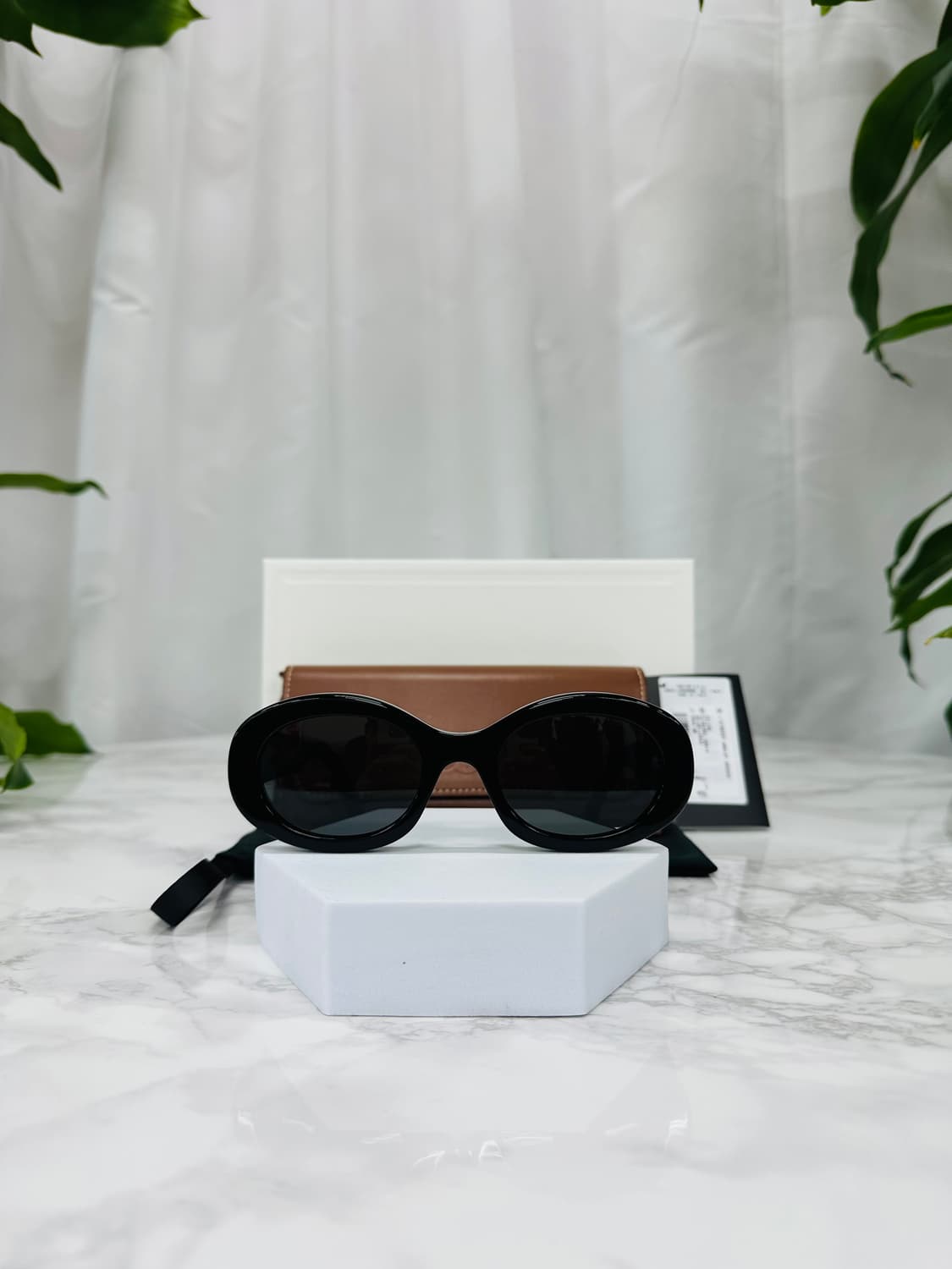 [정품] 셀린느 트리옹프 01 선글라스 블랙 상품이미지1