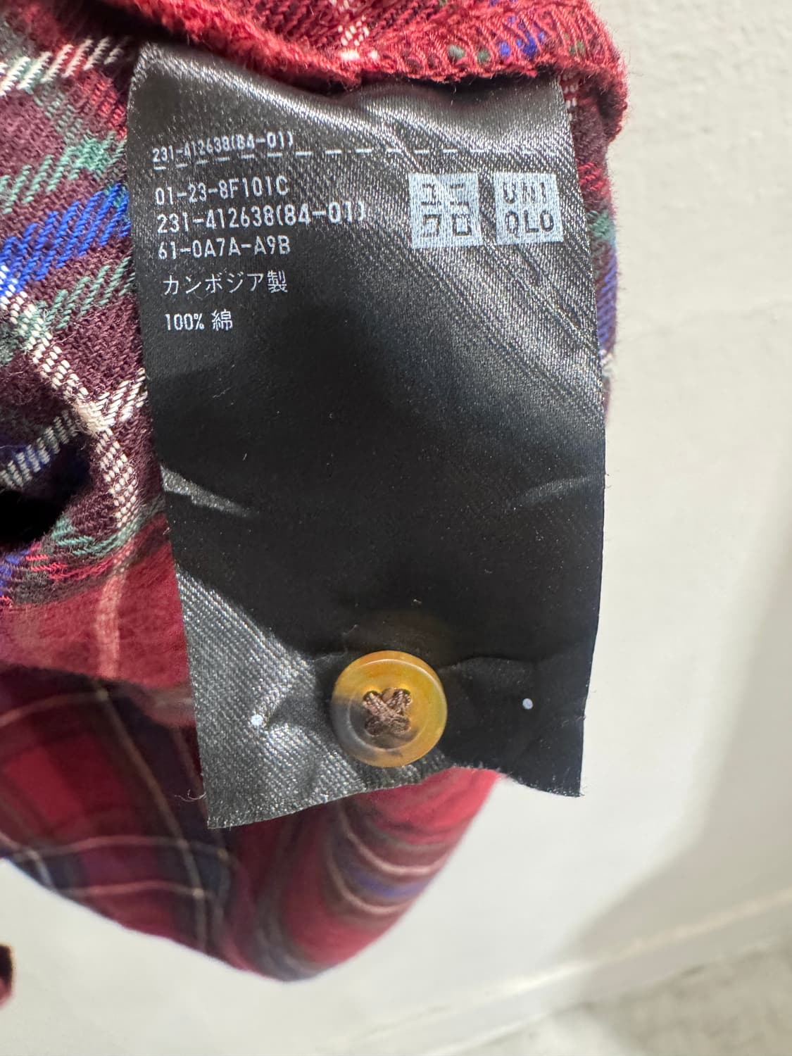 japan uniqlo 언발 체크SH 상품이미지4