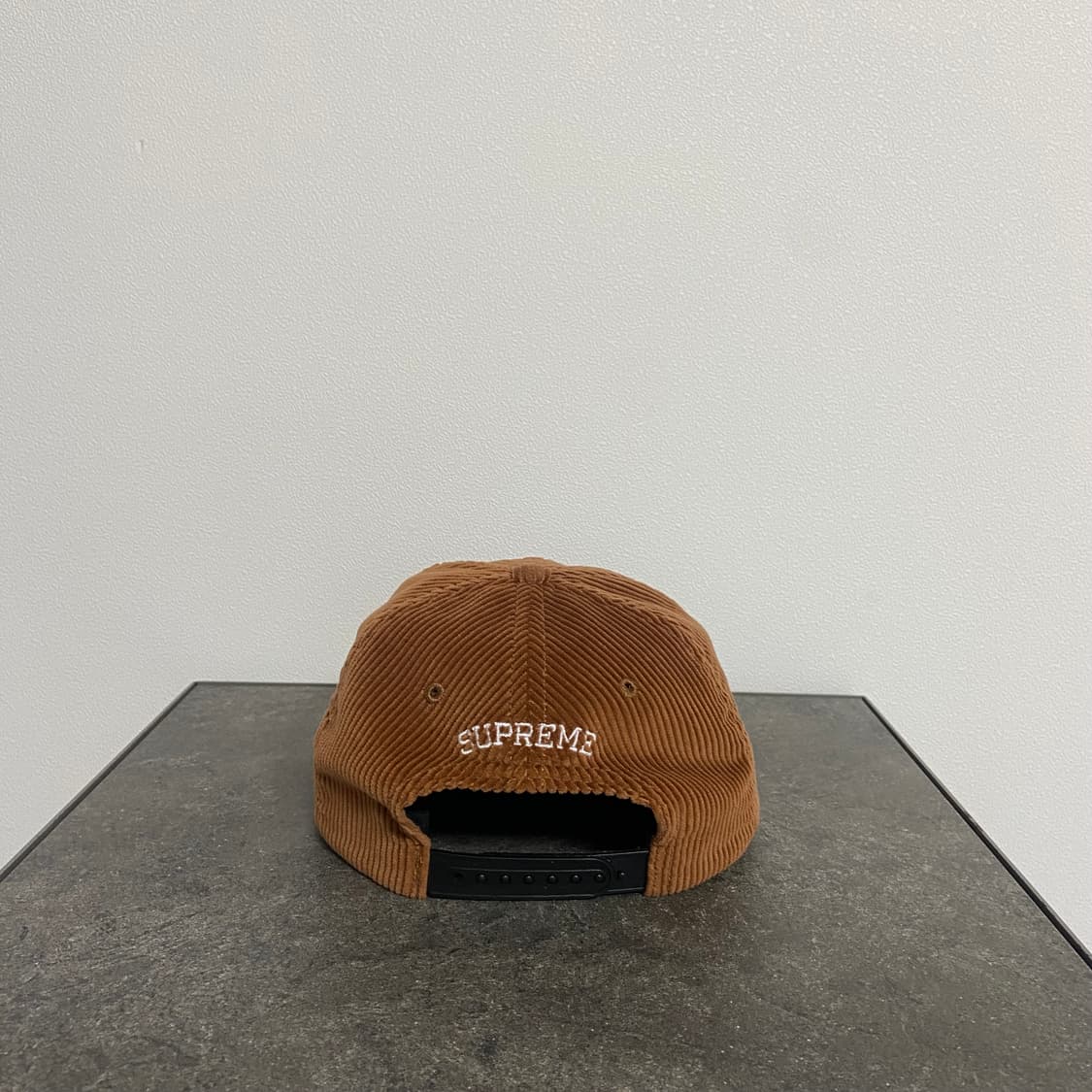 (OS) 슈프림 6패널 볼캡 모자 코듀로이 브라운 상품이미지4