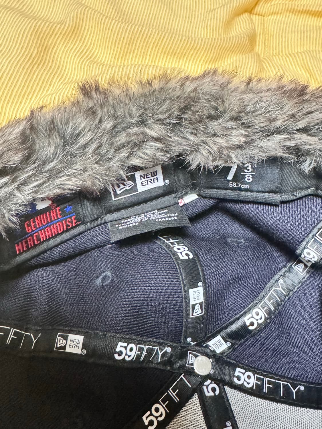 MLB 뉴에라 뉴욕 양키스 도그이어 5950 738 58.7cm 상품이미지3