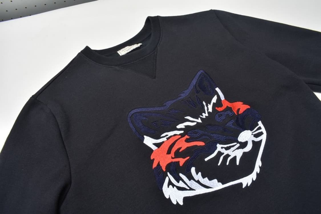 메종키츠네 빅폭스 맨투맨 스웻셔츠 XL  N1319 상품이미지3