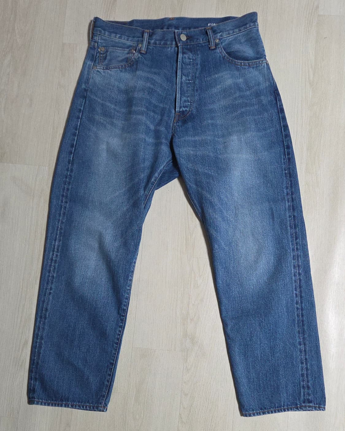 (착샷) 오디너리핏츠 루즈드 앵클 108 데님 청바지 상품이미지1