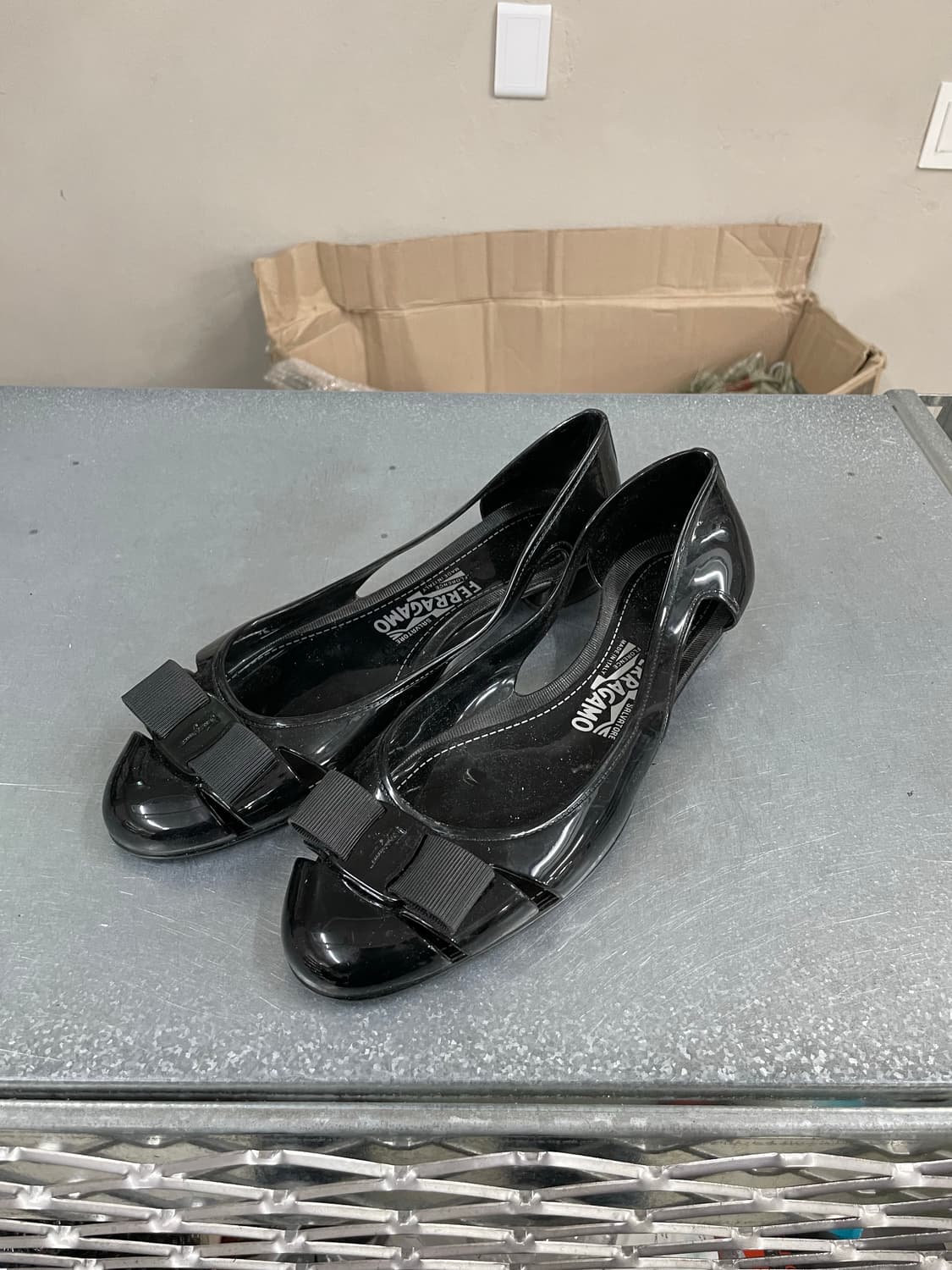 페라가모 바라 보우 젤리 플랫슈즈 UK6 (gr-3997) 상품이미지2