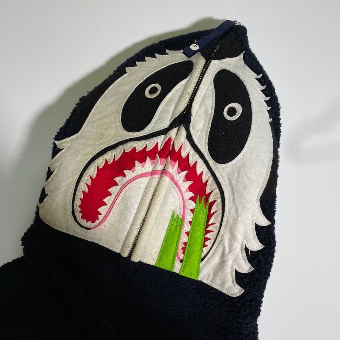 베이프 팬더 플리스 샤크 후드 자켓 상품이미지7