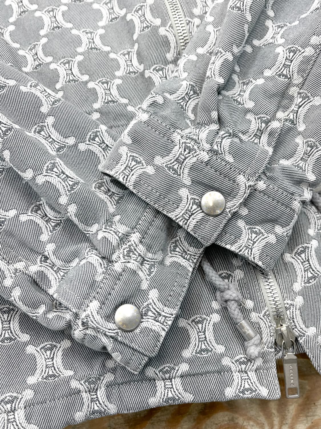 셀린느 트리옹프 자카드 후드 자켓 상품이미지8