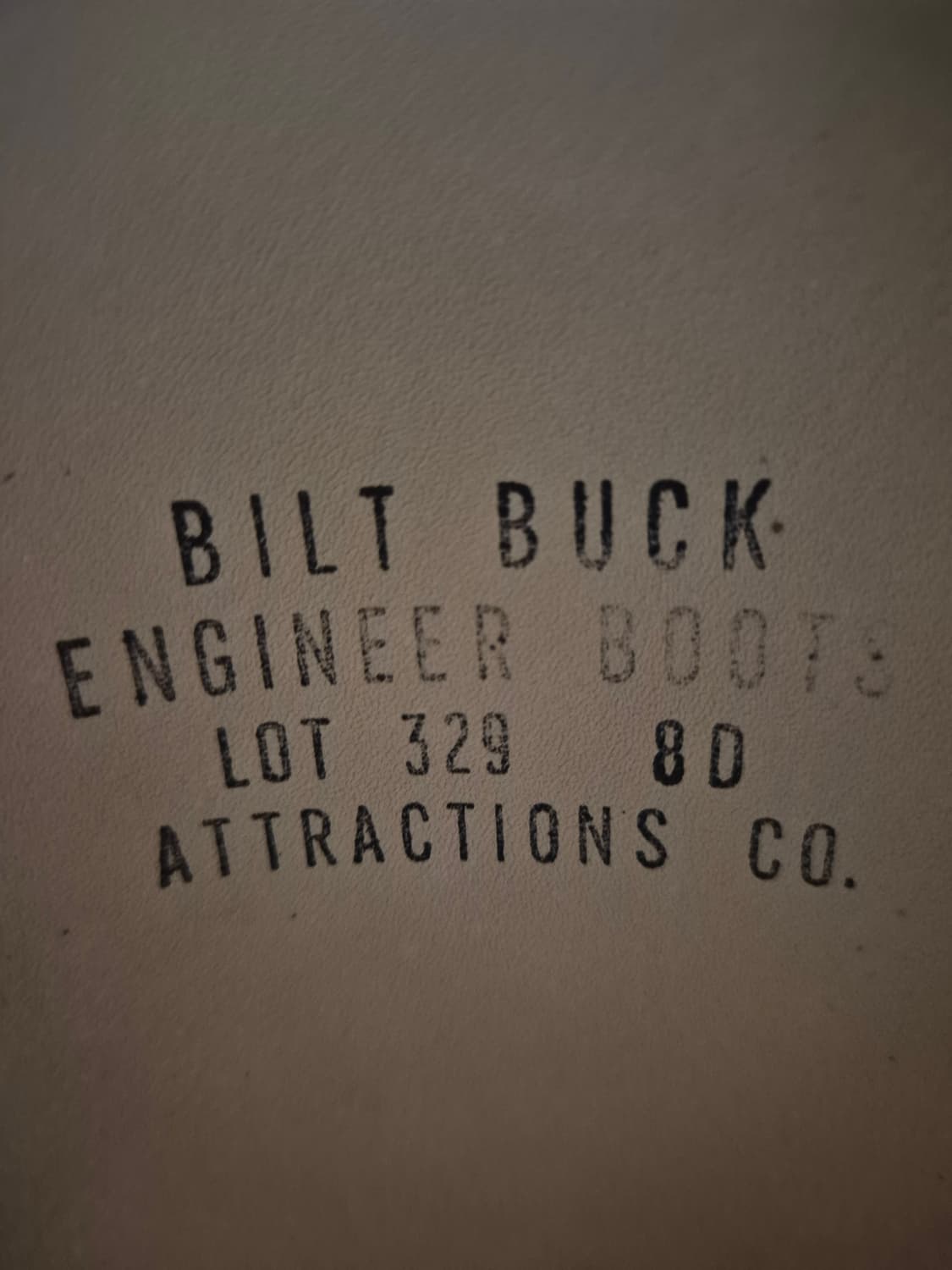 어트랙션즈 스웨이드 엔지니어부츠 lot 329 상품이미지7