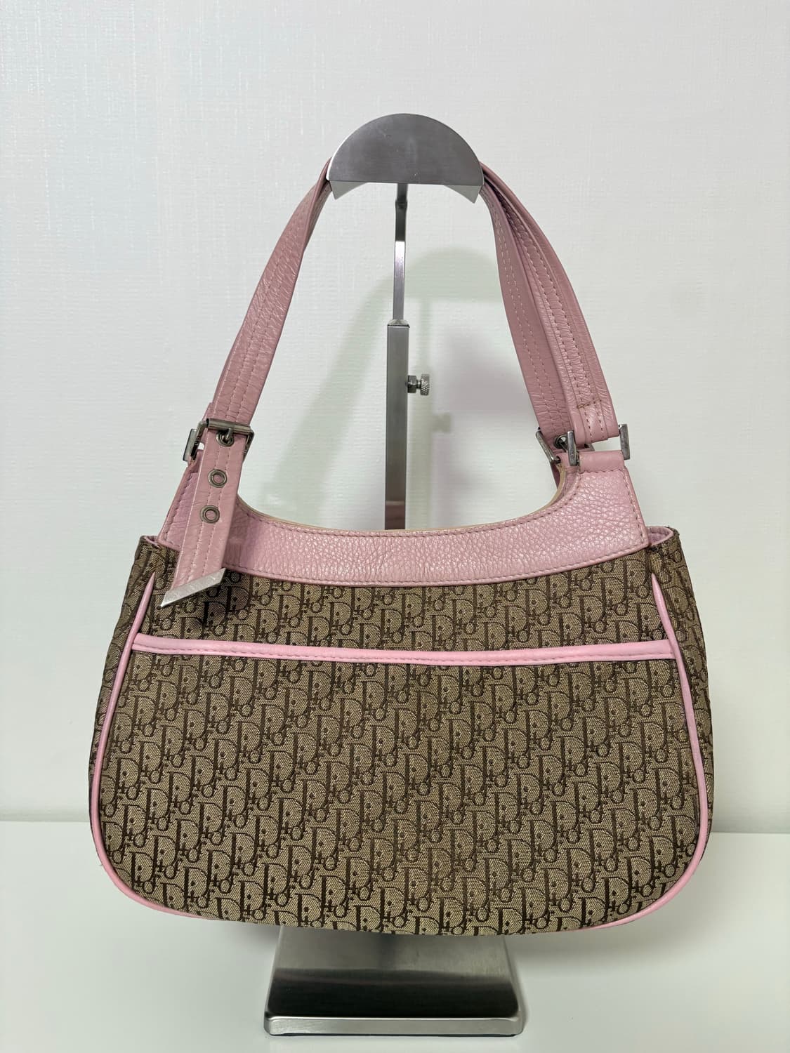 디올 오블리크 스트릿시크 숄더백 핑크 상품이미지4