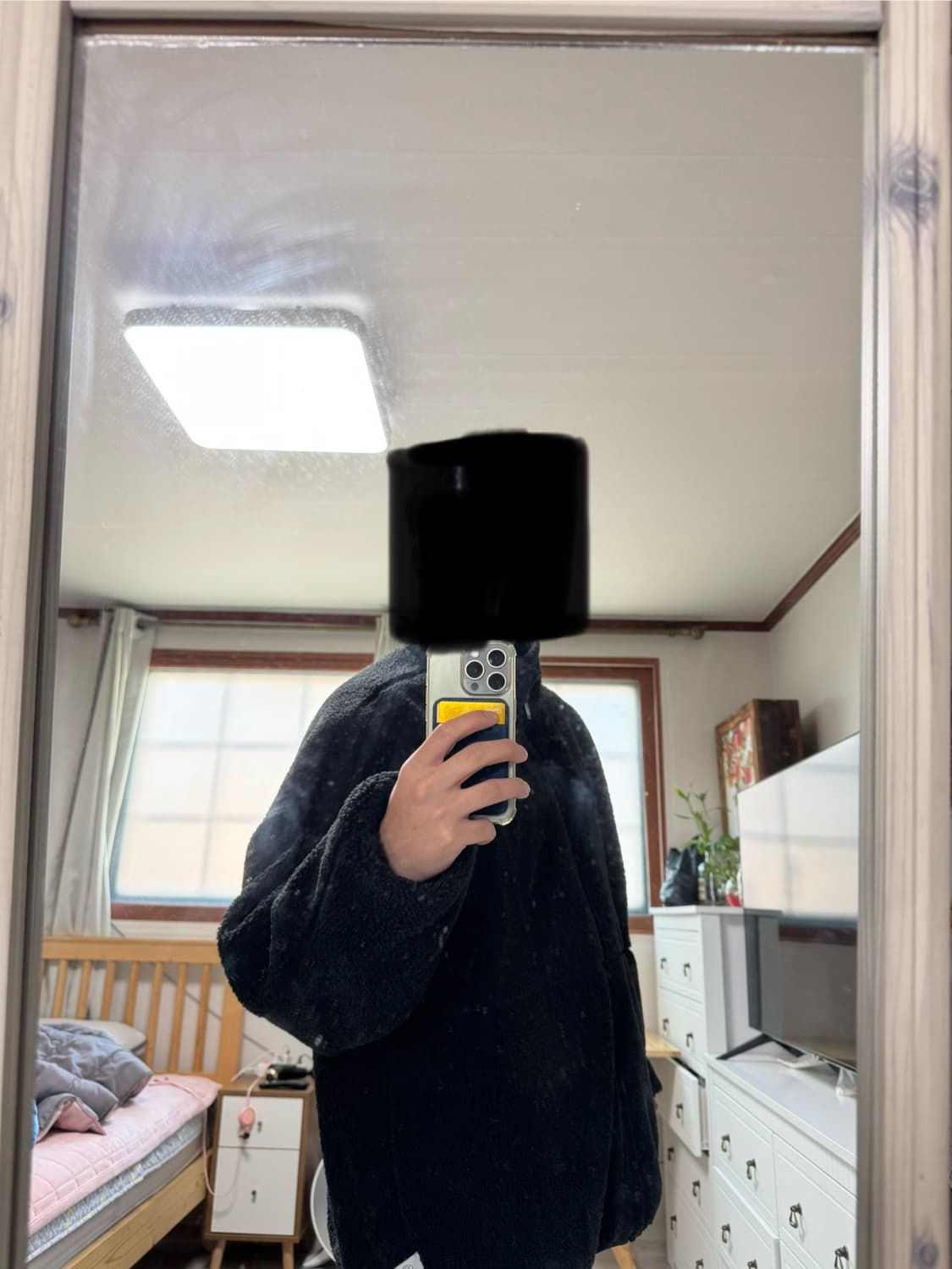 아디다스 뽀글이 플리스 자켓 A/XL 상품이미지4