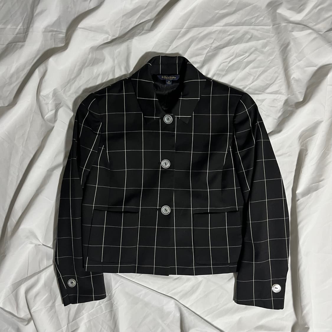 Brooks Brothers . 체크 블레이저 상품이미지1