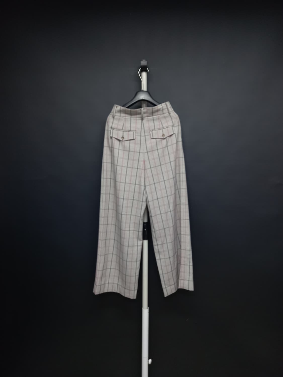 새 잇미샤 춘하 하이웨스트 핀턱 와이드 통핏 팬츠 44 상품이미지2