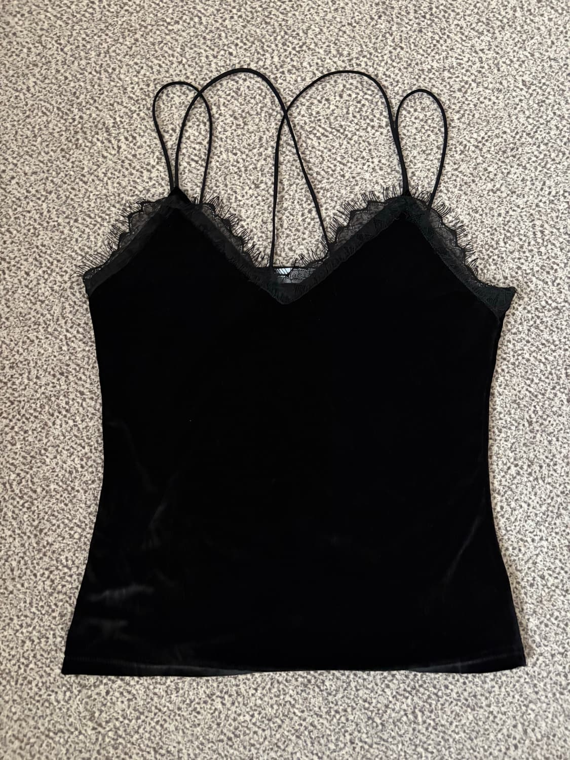 벨벳 레이스 나시 상품이미지3